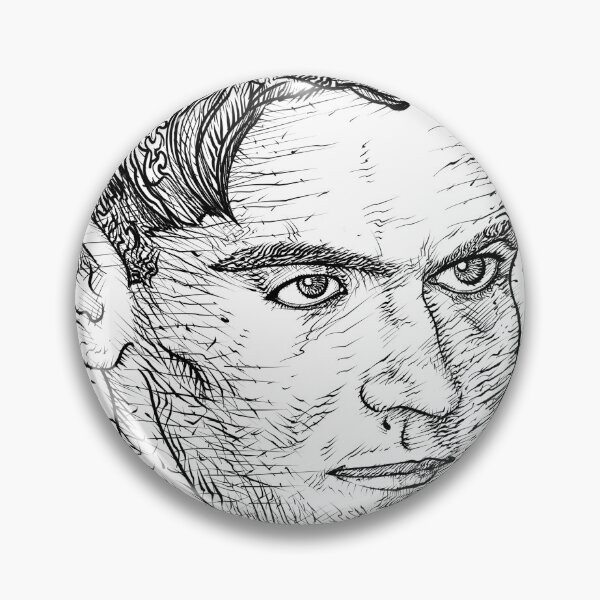 Item preview, FEDERICO GARCIA LORCA ink portrait.1 designed and sold by lautir.
