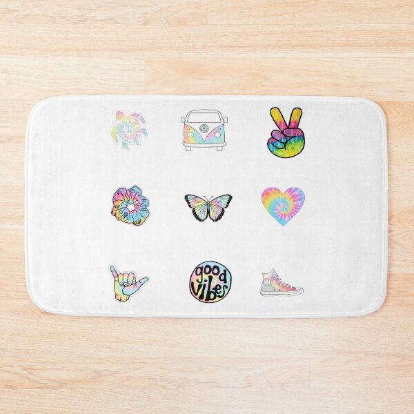 Item preview, Tie dye sticker pack designed and sold by ArtByMal.