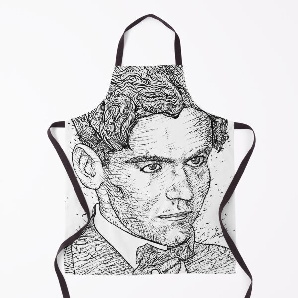 Item preview, FEDERICO GARCIA LORCA ink portrait.1 designed and sold by lautir.