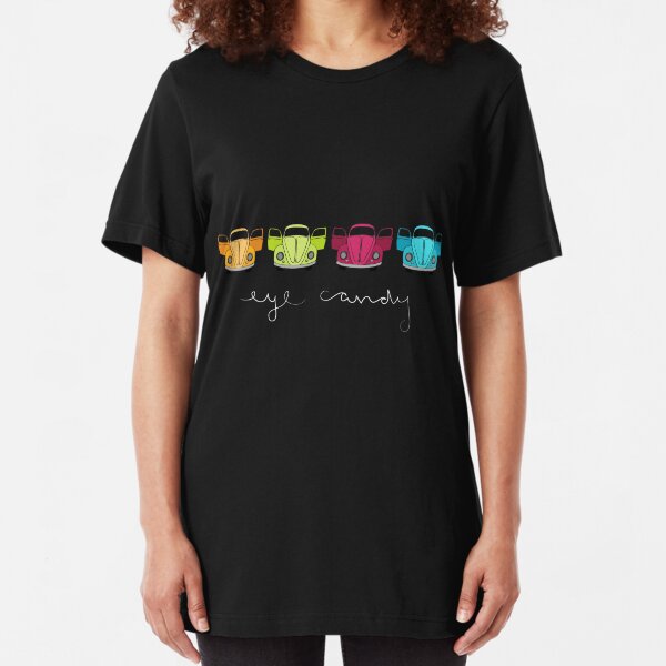 Eye Candy-dark tee Slim Fit T-Shirt