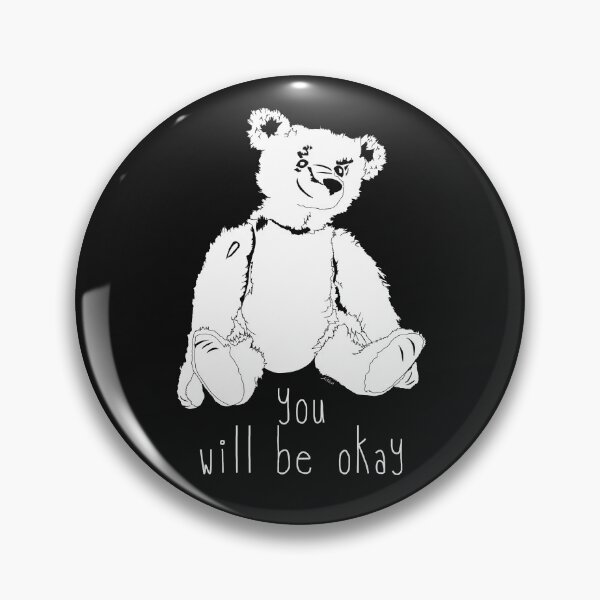 Item preview, Teddy says...you will be okay designed and sold by WokenIris.