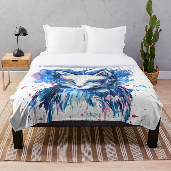 Item preview, Why Paint Cats Drawing Painting Art, Cat, multicolored cat painting designed and sold by Halalolo.