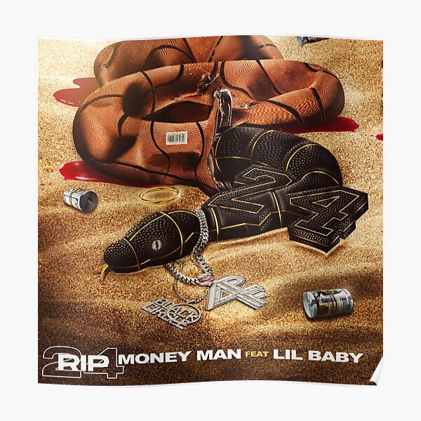 24 | Money Man ft. Lil Baby Cover Poster