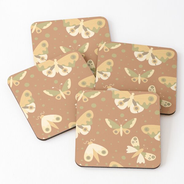 Item preview, Butterflies - tans and neutral colors designed and sold by PAVOCreative.