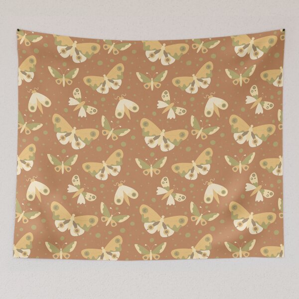 Item preview, Butterflies - tans and neutral colors designed and sold by PAVOCreative.