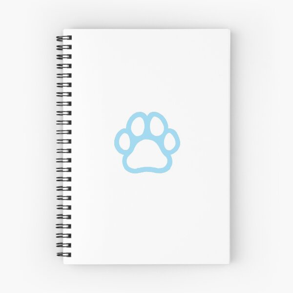 Item preview, Blue paw print designed and sold by lilyrhudy3.