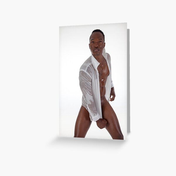 After a swim Greeting Card