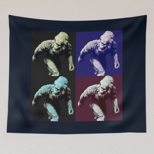 Item preview, BIG FOOT in Pop Art designed and sold by Doodlehub.