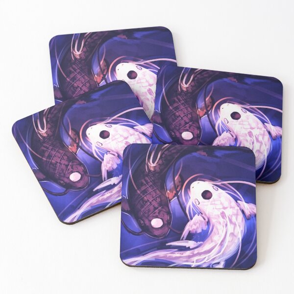 Item preview, Yin Yang Yue Koi designed and sold by TravisRoe.