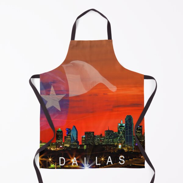 Item preview, DALLAS Sunrise Skyline Supermoon and Text designed and sold by Warren Paul Harris.