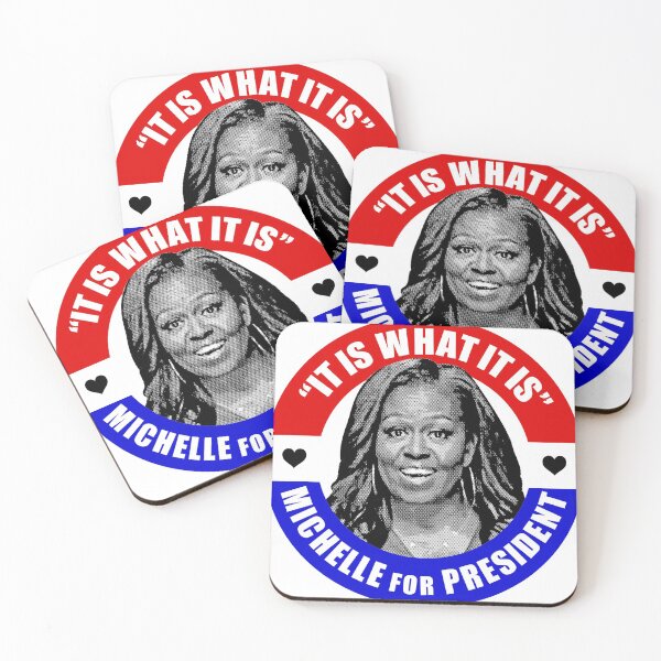 Item preview, Michelle Obama para la presidencia: "Es lo que es" designed and sold by uselessnyc.