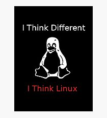 I think Linux Photographic Print