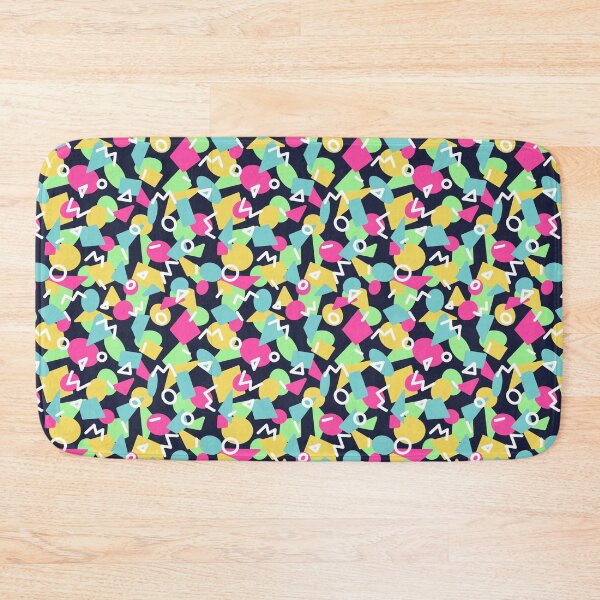 Item preview, 80s / 90s retro arcade background — Navy Background designed and sold by rainbow-smash.