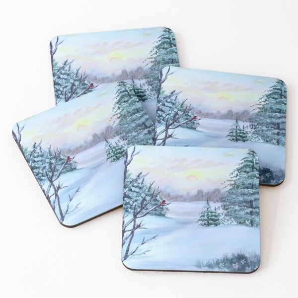 Item preview, Frosty meadow designed and sold by AvaFallArts.