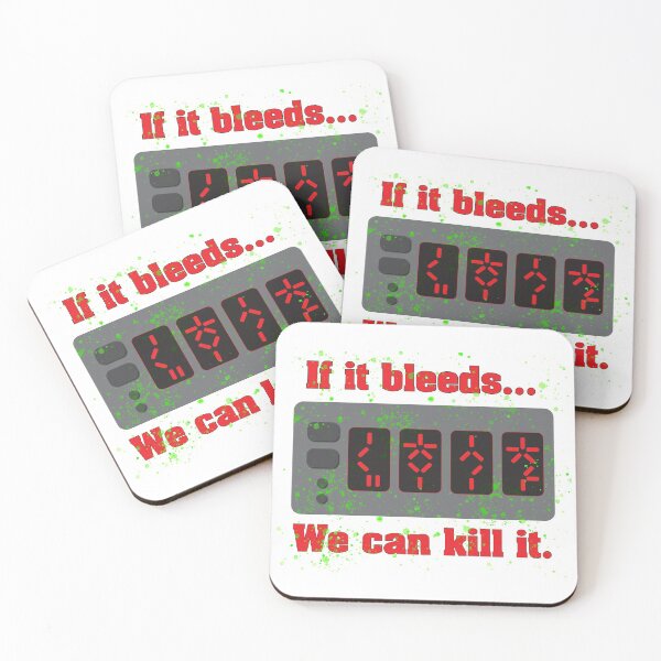 Item preview, If it bleeds we can kill it - Predator  designed and sold by Outpost31Design.