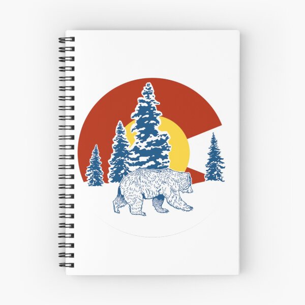 Item preview, Colorado Flag Symbol Trees Bear  designed and sold by FazCreations.