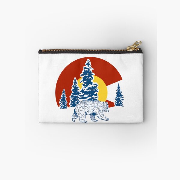 Item preview, Colorado Flag Symbol Trees Bear  designed and sold by FazCreations.