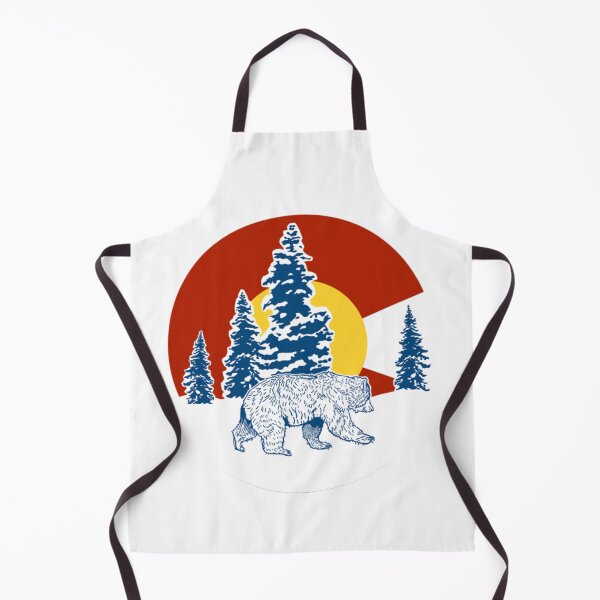 Item preview, Colorado Flag Symbol Trees Bear  designed and sold by FazCreations.