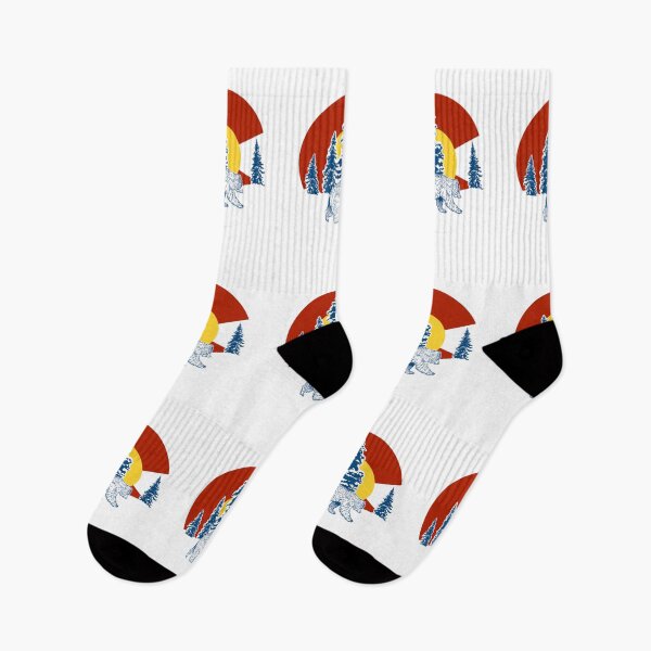 Item preview, Colorado Flag Symbol Trees Bear  designed and sold by FazCreations.