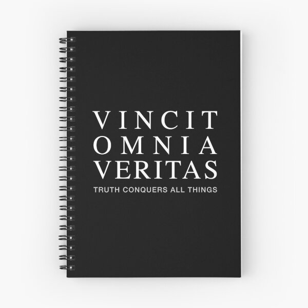 Item preview, Latin Inspirational Quote: Vincit Omnia Veritas (Truth Conquers All Things) designed and sold by Elvin Dantes.