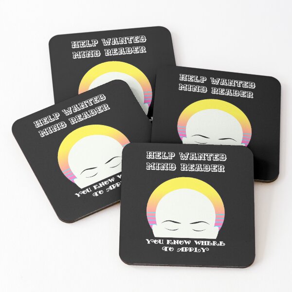 Item preview, Wanted Mind Reader, You Know where to Apply, Telepath 80s wave designed and sold by enigma3a.