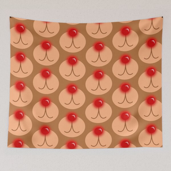 Item preview, Christmas theme Rudolph the reindeer mouth designed and sold by Robyn18.
