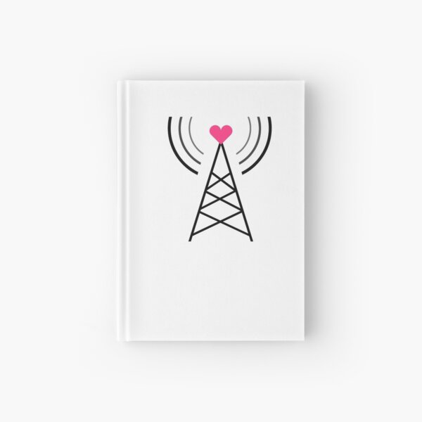 Broadcast Love Hardcover Journal