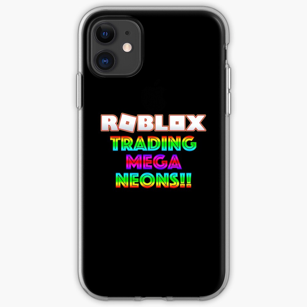 Roblox Trading Mega Neons Adopt Me Red Iphone Case Cover By T Shirt Designs Redbubble - roblox trade app
