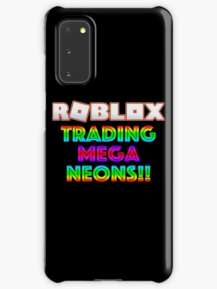 Roblox Trading Mega Neons Adopt Me Red Case Skin For Samsung Galaxy By T Shirt Designs Redbubble - roblox galaxy trade