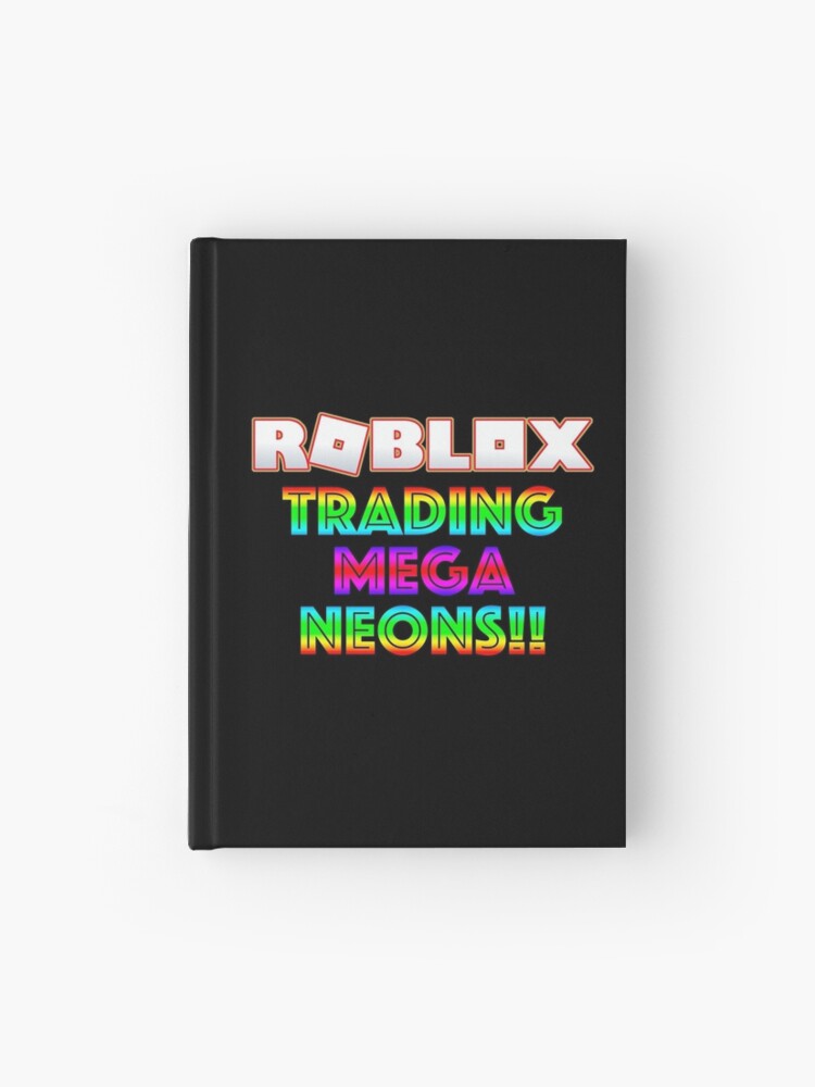 Roblox Trading Mega Neons Adopt Me Red Hardcover Journal By T Shirt Designs Redbubble - roblox red button up shirt