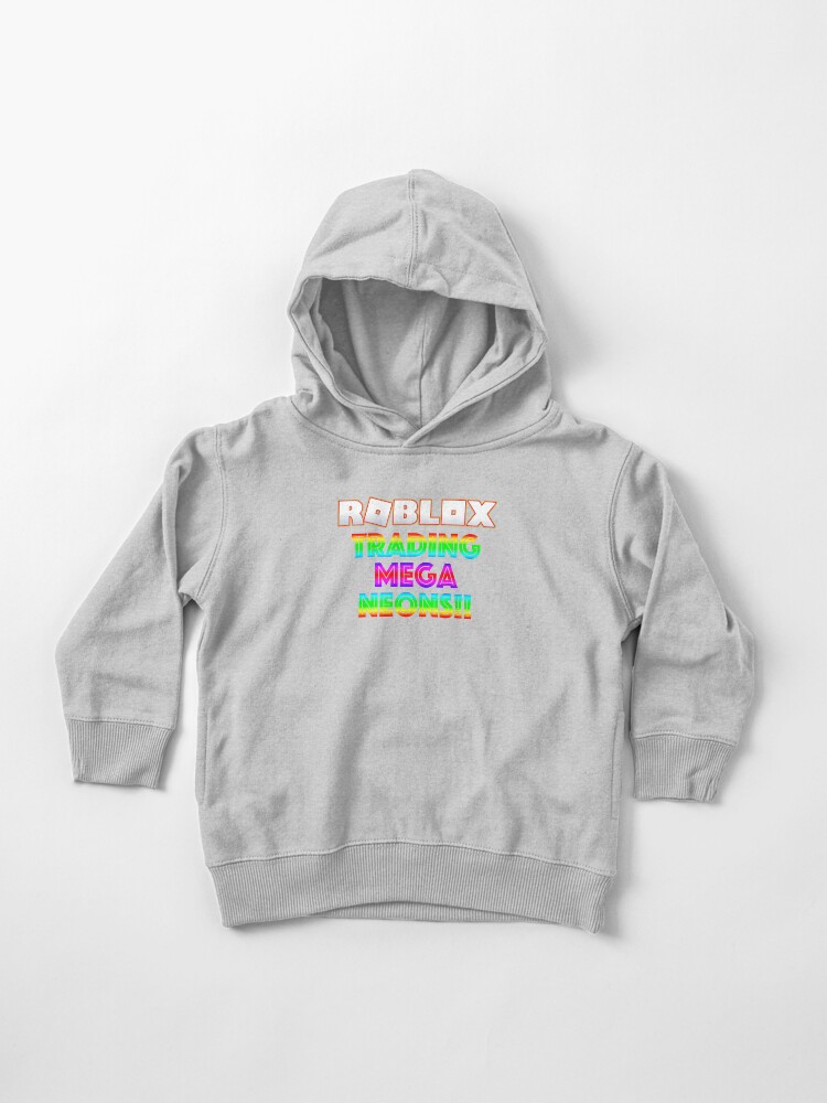 Roblox Trading Mega Neons Adopt Me Red Toddler Pullover Hoodie By T Shirt Designs Redbubble - red hoodie shirt roblox