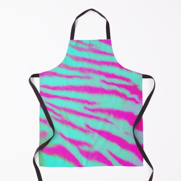 Item preview, Tiger Print Pink and Turquoise designed and sold by Sabbaht.
