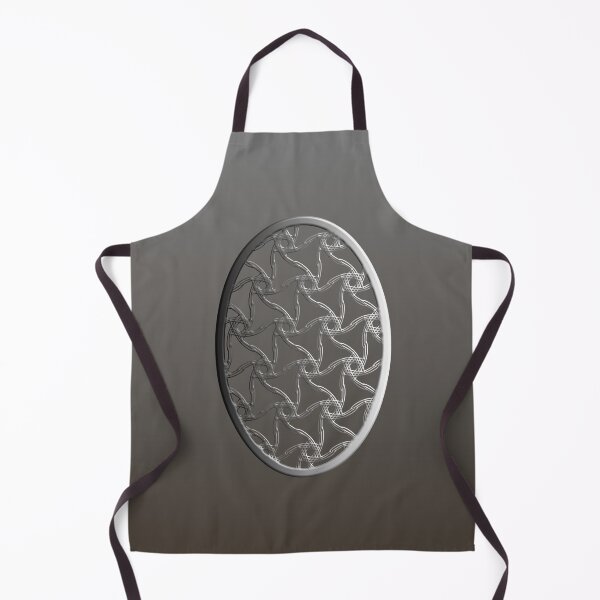 Item preview, Cool Gray to Silver 3D effect gradient design caught in a frame on a cool gray bac designed and sold by PetaJaneHome.