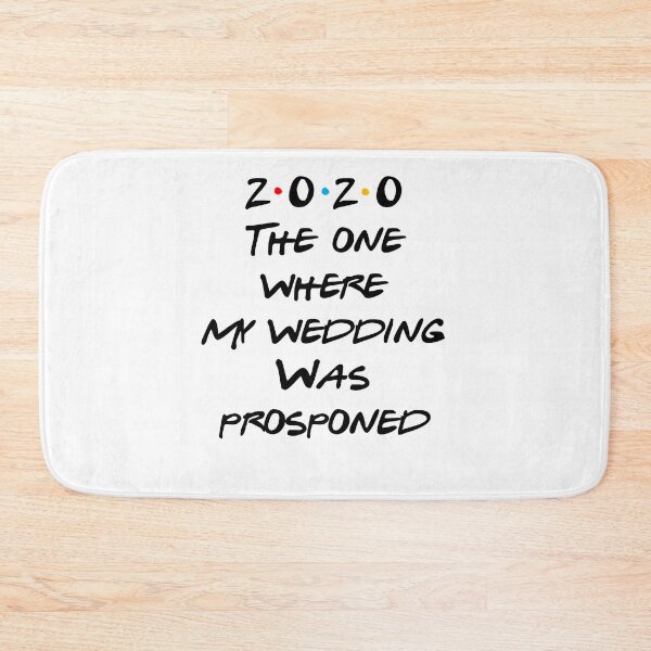 Item preview, The one where my wedding is prosponed  designed and sold by KsHandyWork.