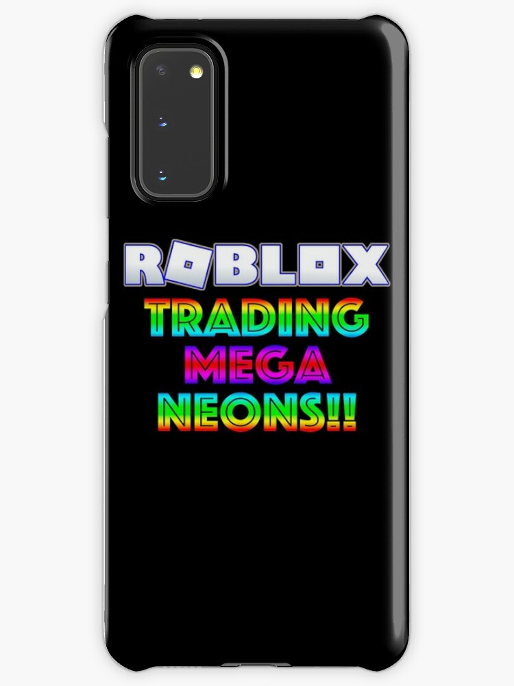Roblox Trading Mega Neons Adopt Blue Case Skin For Samsung Galaxy By T Shirt Designs Redbubble - how to trade on roblox mobile