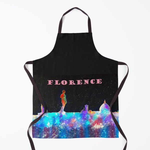 Item preview, Florence Italy Skyline With Mauve Banner designed and sold by William Holkham.