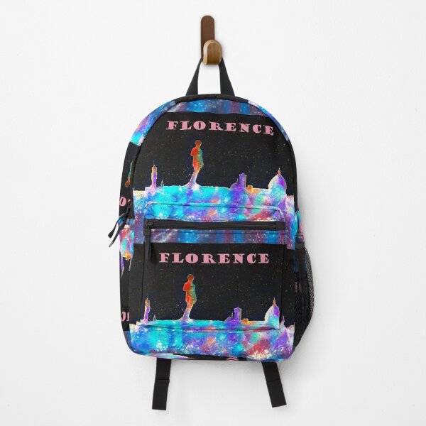 Item preview, Florence Italy Skyline With Mauve Banner designed and sold by William Holkham.