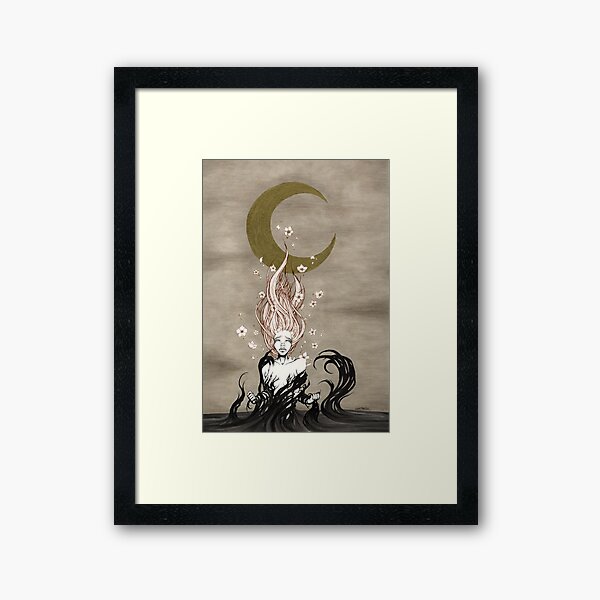 Thoughts are free Framed Art Print