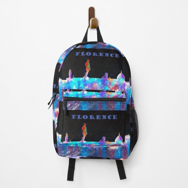 Item preview, Florence Italy Skyline With Blue Banner designed and sold by William Holkham.