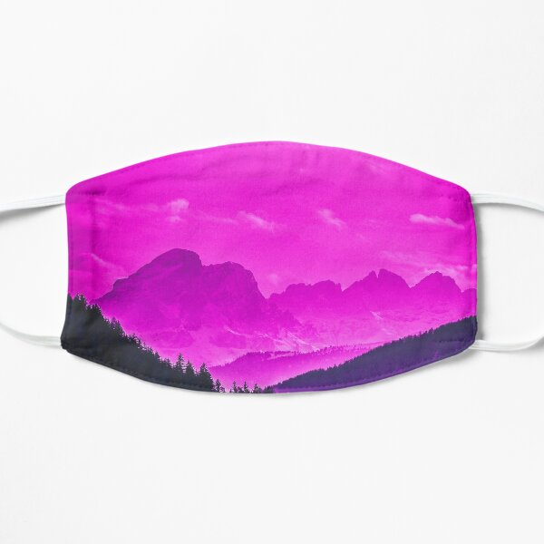 Abstract Wanderlust Chillwave Darkwave Flat Mask