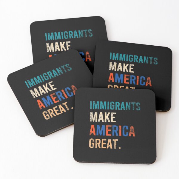 Item preview, Immigrants Make America Great Retro designed and sold by Medmac's Designs.