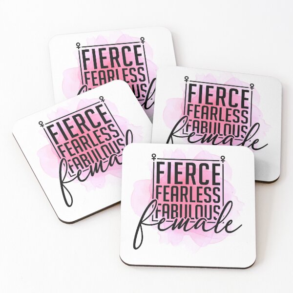 Item preview, Feroz, intrépida y fabulosa mujer | Mujer fuerte | Feminista designed and sold by SLAG-Creative.