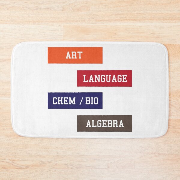 Item preview, School Subject Sticker Pack: 3 (Bold) designed and sold by CM-PD.