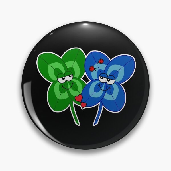 Item preview, A blue clover in love designed and sold by Maria  Gonzalez.
