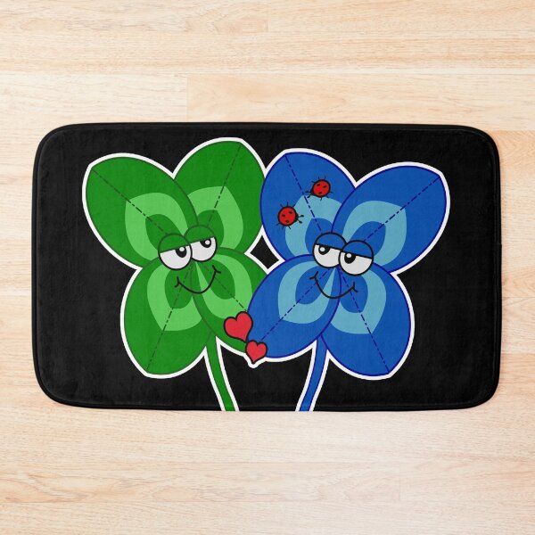 Item preview, A blue clover in love designed and sold by Maria  Gonzalez.