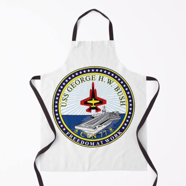 Item preview, USS George H.W. Bush (CVN-77) Crest designed and sold by Nikki SpaceStuffPlus.