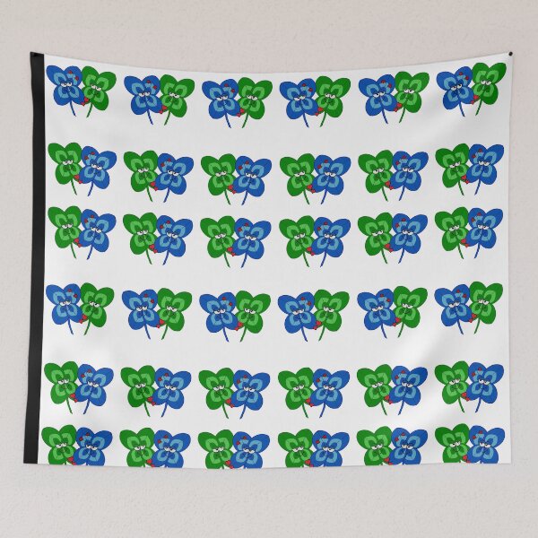 Item preview, A blue clover in love designed and sold by Maria  Gonzalez.