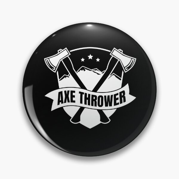 Item preview, Ax throwing woodcutter ax throwing mountain designed and sold by RJ-Art.