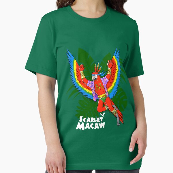 Scarlet Macaw - Pack Of Hereos Essential T-Shirt