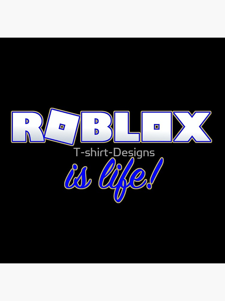 Roblox Is Life Gaming Postcard By T Shirt Designs Redbubble - ts apron roblox